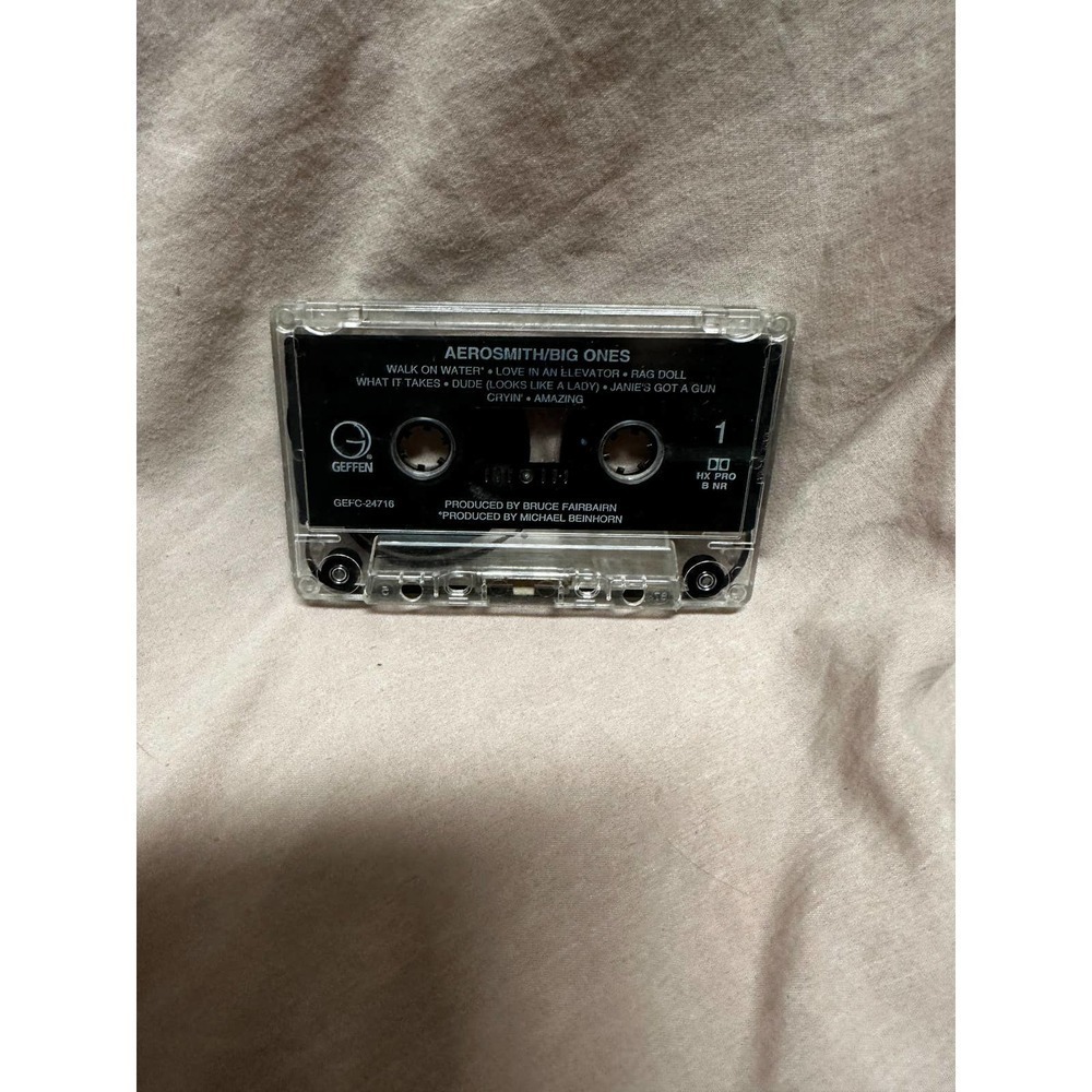 Aerosmith Big Ones Songs And Motley Crew Greatest Hits Cassettes Only No Covers